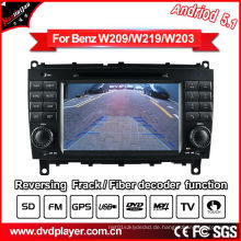 Auto DVD für Benz Clk W209 / Cls W219 Android GPS Empfänger Navigation